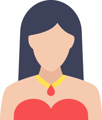 Bride Flat Icon