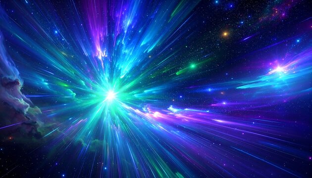 Vibrant cosmic explosion