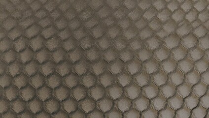 Hexagonal pattern texture with a gradient of gray and brown colors.