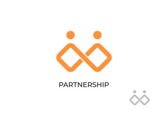 infiniti partnership icon vector logo illustration