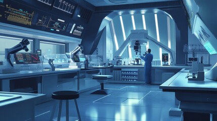 Scientific and medical research laboratories