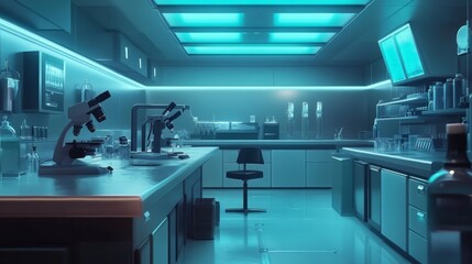 Scientific and medical research laboratories