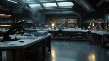 Scientific and medical research laboratories