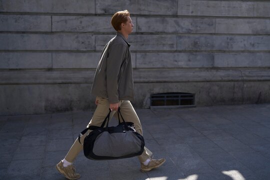Walking With Purpose in a Modern Urban Setting