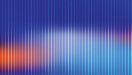 Futuristic gradient glass ripple pattern, teal and navy blend, luminous blur, abstract smooth distortion, reeded vertical displacement flow.