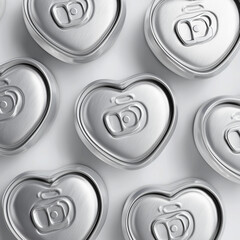heart shaped can