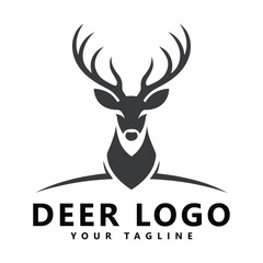 Deer logo icon vector template