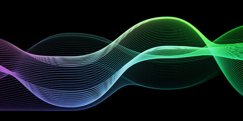 Sound Frequency Wave Pattern