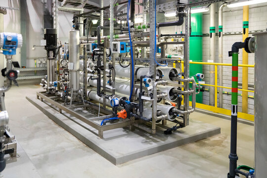 Water Filtration System in a Power Plant
