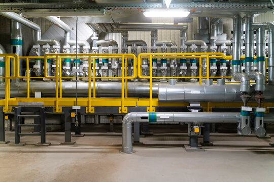 Piping System in Combined Heat And Power Plant
