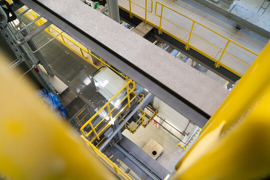 Machinery View From An Observation Platform