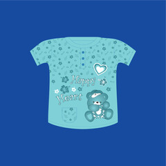 bear happy heart.eps