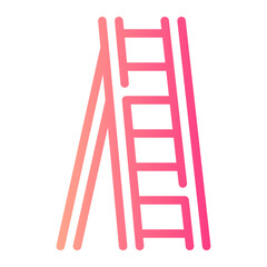 ladder gradient icon