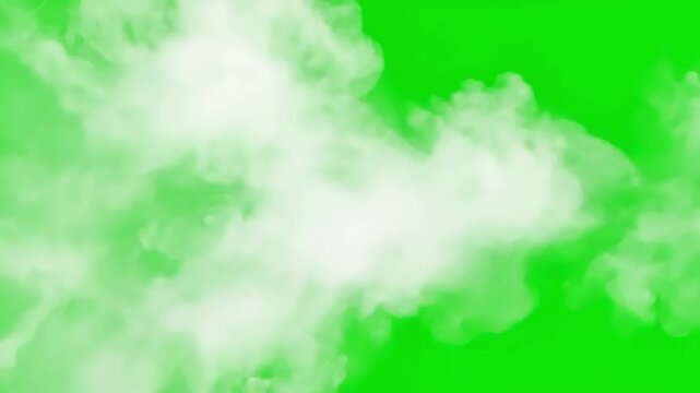 Alpha Channel Transparency with cloud transition green screen transparent distortion, overlay, glitch, static noise, scan lines on black background, 4k animated video loop