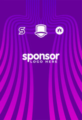 abstract sports jersey background design for printing