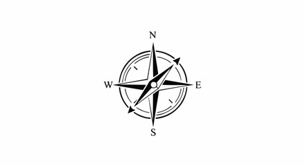 compass and target