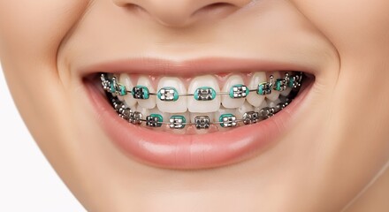 Beautifully Straight Teeth Achieved With Modern Orthodontic Braces for a Perfect Smile