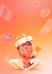 2026 Year of the Red Horse Coupon Event Template