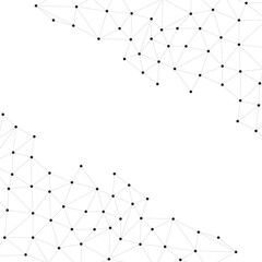 AI Neural Abstract Network Connection Background