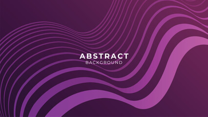 Modern Dark Purple and Magenta Gradient Abstract Background Vector with Smooth Optical Wavy Lines for Digital Technology, Dynamic Poster, and Website Header Design