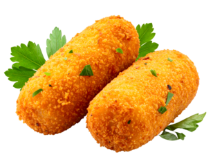 croquette isolated on transparent png