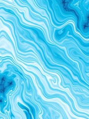Obraz premium Abstract swirling patterns of ice blue and white, fluid movement, icy elegance, dreamy effect, fluid, icy