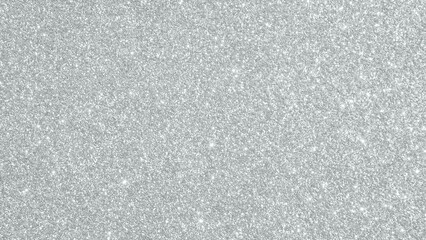 Abstract silver glitter sparkle texture background © Kwangmoozaa