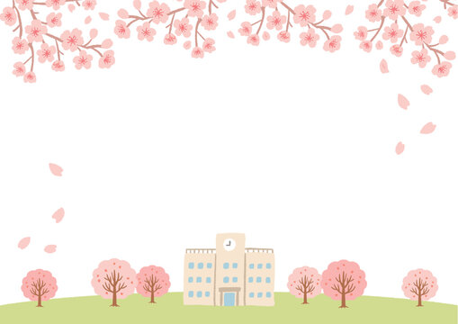 春の新学期応援キャンペーン広告　イラスト・デザイン