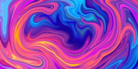 Fototapeta premium Abstract swirls of vibrant hues, creating a dynamic and energetic backdrop, vibrant, backdrop