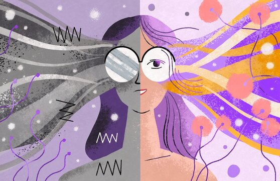 Duality of woman&rsquo;s worldview 