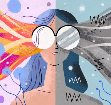 Duality of woman&rsquo;s worldview 