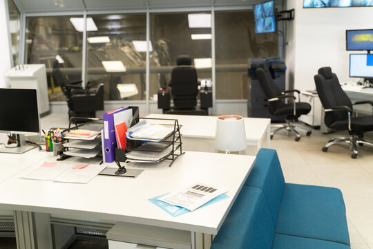 Control Room In Waste Processing Facility