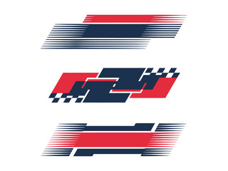 Creative Racing Line Sticker Design with Simple Car Stripes, Vector Sport Decals, Vinyl Elements, and Automobile Decoration Perfect for Modern Vehicle Graphics, Motorsport Posters, and Car Customizati
