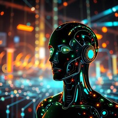 AI-powered digital connection enabling businesses to thrive in the future cyberspace,  online,  technology