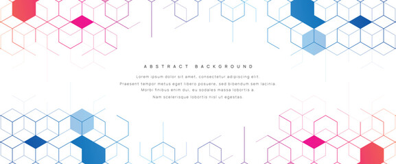 Graphic design element and abstract geometric background.	