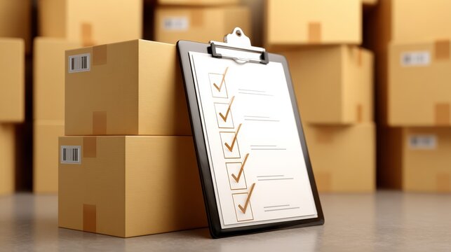 Detailed clipboard checklist for optimal task organization and project planning success.