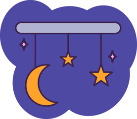 Sleep Time Icon Element