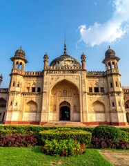 Obraz premium Safdarjung Tombs Majestic Facade - A Glimpse into Mughal Architecture.