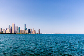 Fototapeta premium The Chicago, Illinois Skyline