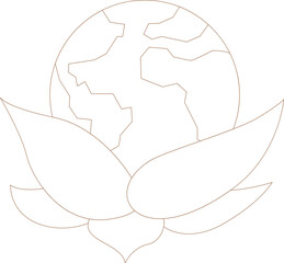 Cute Ecology Line Element