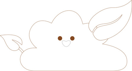 Cute Ecology Line Element