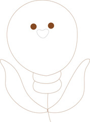 Cute Ecology Line Element