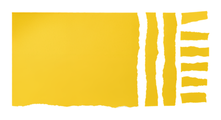 Bold torn paper edge design element with vibrant texture creates a striking, versatile backdrop for artistic layouts, adding a modern edge to creative projects.