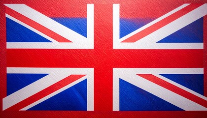 UK flag, textured design