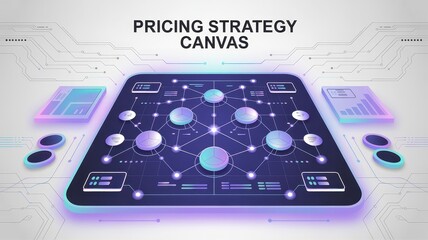 Pricing Strategy Canvas for Business Success and Market Analysis