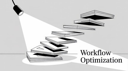 Dynamic Visualization of Workflow Optimization Concept in Design