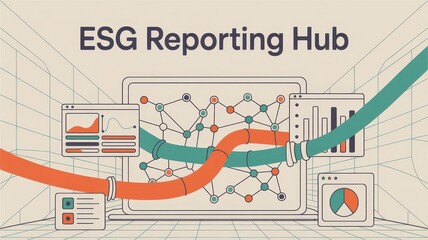 ESG Reporting Hub with Data Visualization and Analytics Features