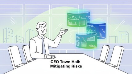 CEO Town Hall Discussion on Strategies for Mitigating Business Risks