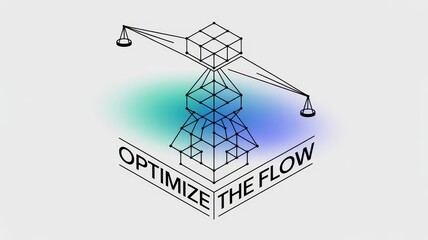 Visual Representation of Optimizing Flow in Business and Systems