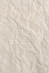 old crumpled paper sheets background